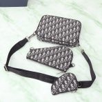 Dior Oblique Men Shoulder Bags Size 18*25*5cm - Image 5