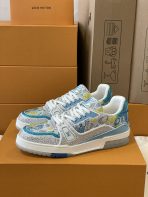 Louis Vuitton LV Trainer Diamond Sneaker Size 36-46 - Image 2