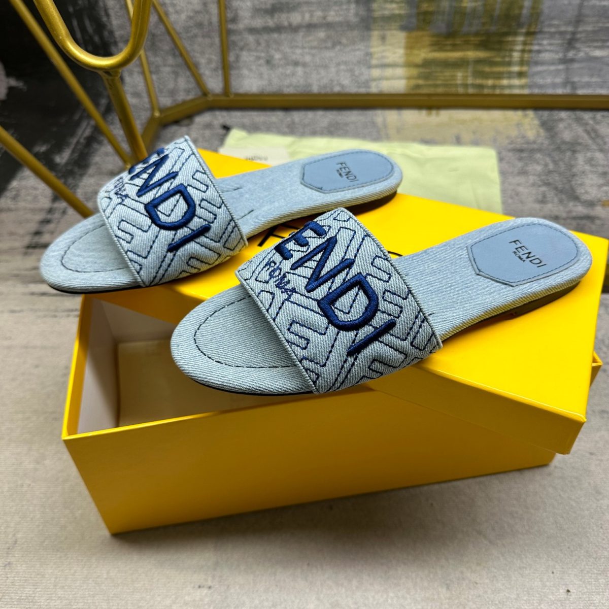 Fendi Slippers Size 36-42 - Image 1