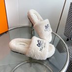 Hermes 23fw Women Winter Slippers Size 36-40 - Image 6