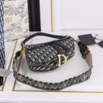 Dior Saddle Bags With Strap for Women Size 25.5*20*6.5cm - Image 7