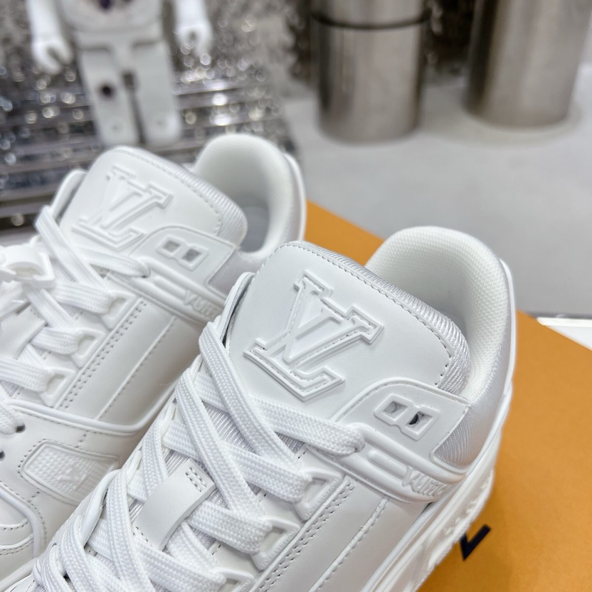 Louis Vuitton Trainer Sneaker White Size 36-46 - Image 6