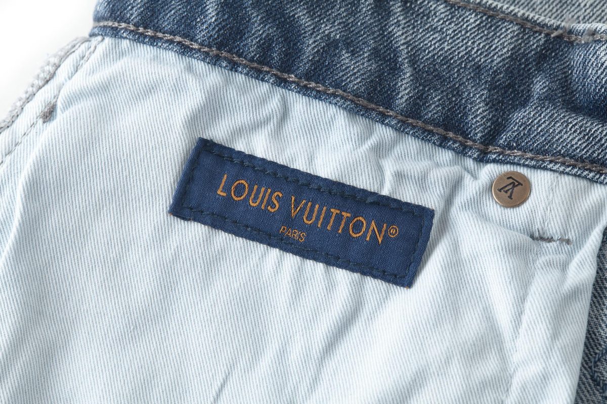 Louis Vuitton X Nigo Unisex Jeans Size S-XL - Image 8