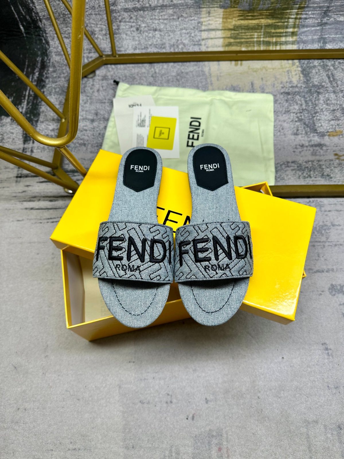 Fendi Slippers Size 36-42 - Image 5