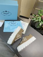 Prada 2024 New Double Wheel Re-Nylon gabardine Sneaker Size 36-41 - Image 6