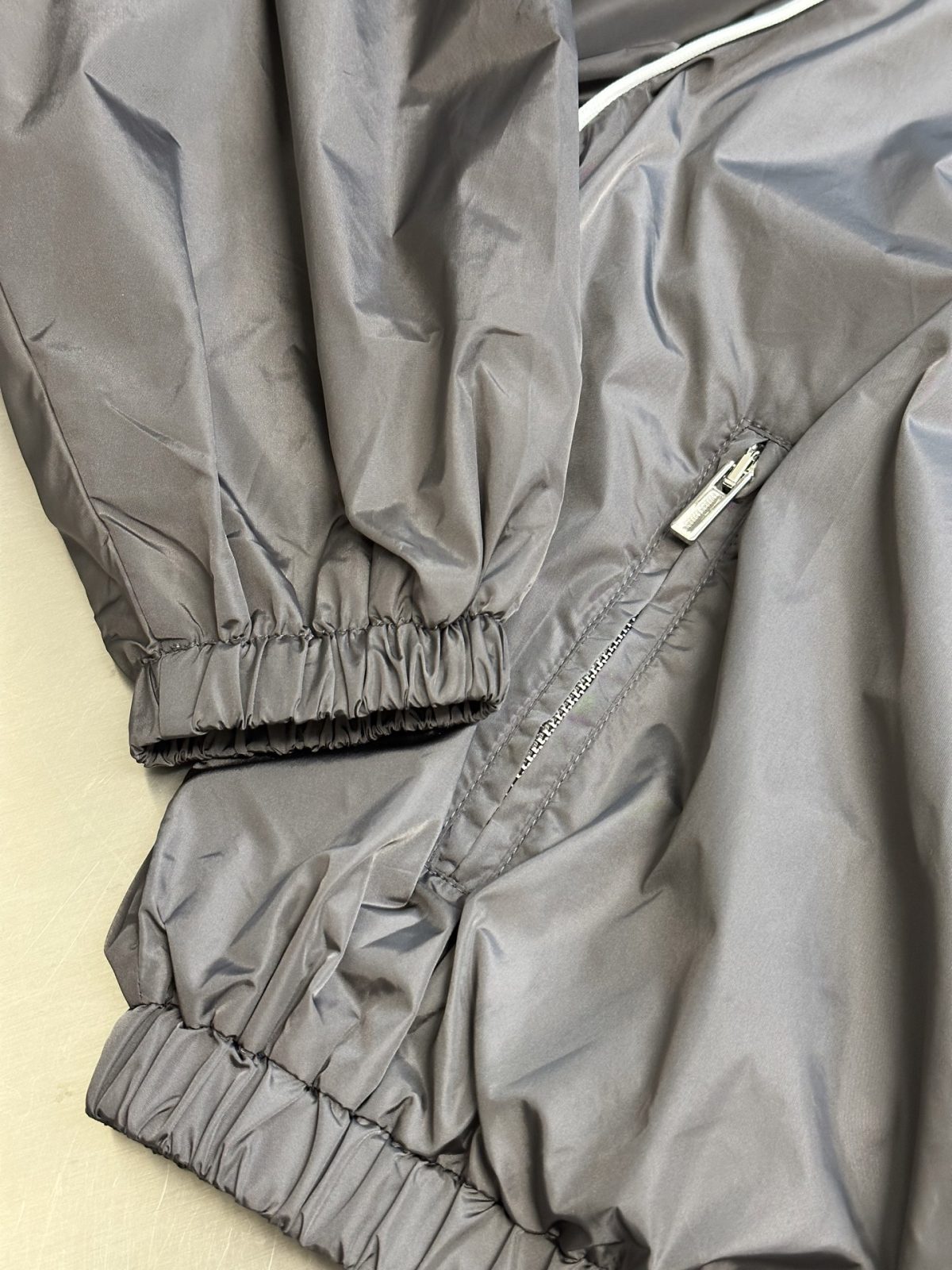MiuMiu Nylon Zipper Hooded Jacket Size S-XL - Image 8