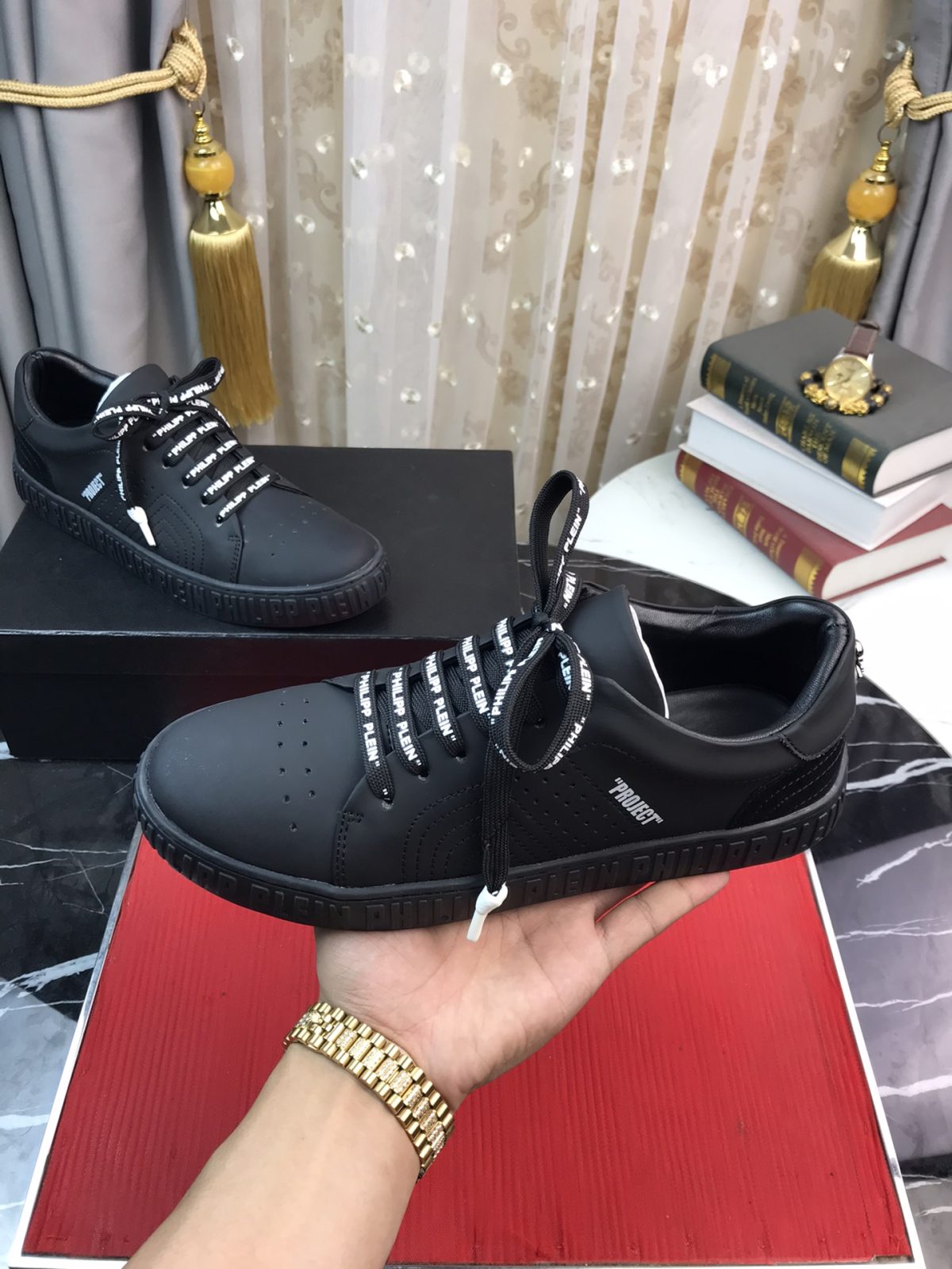 Philipp Plein Mens Outdoor Sneakers Shoes 38 - 45 - Image 8