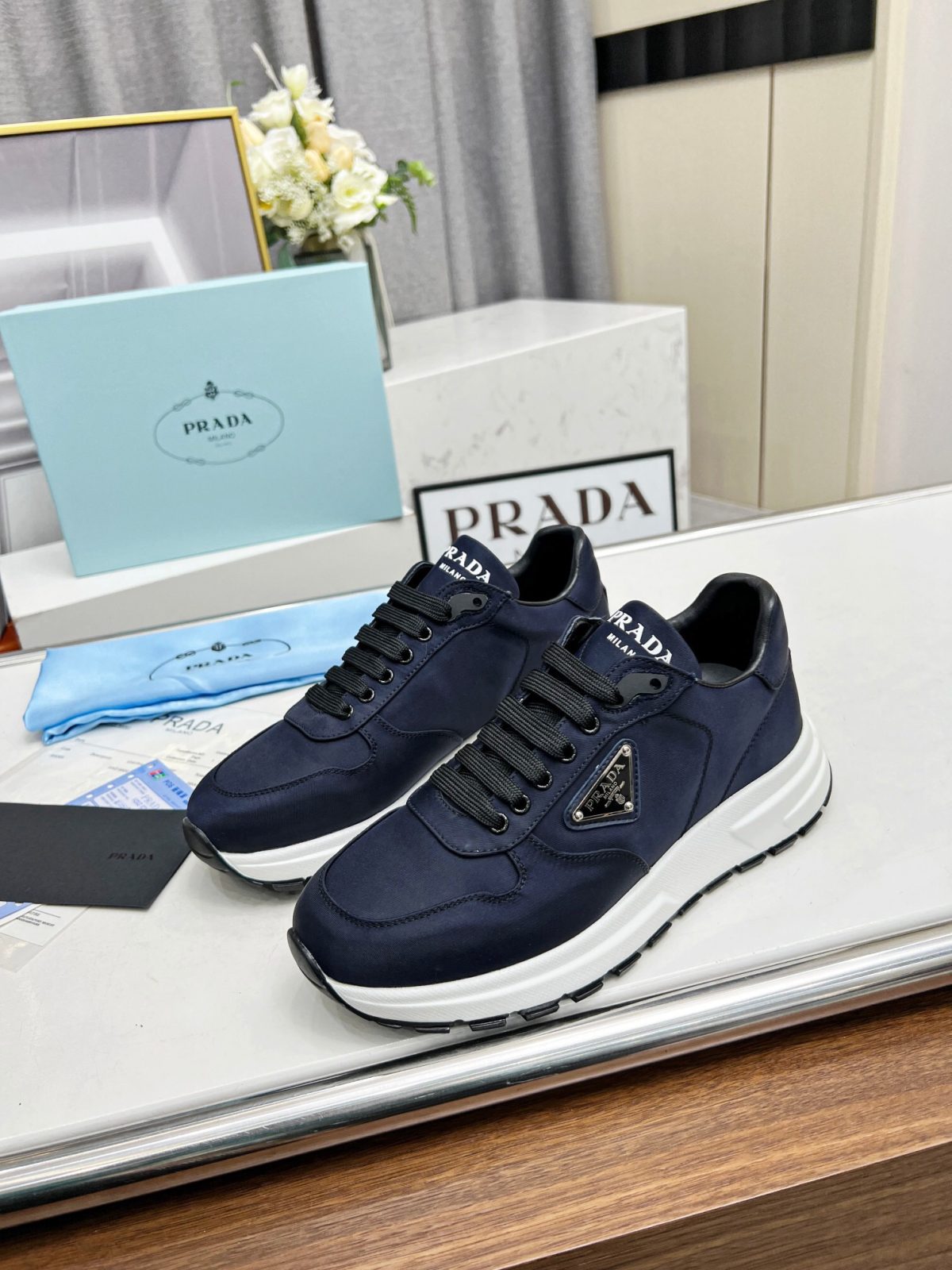 Prada 2024 New Prax 01 Re-Nylon Sneaker Size 36-46 - Image 2