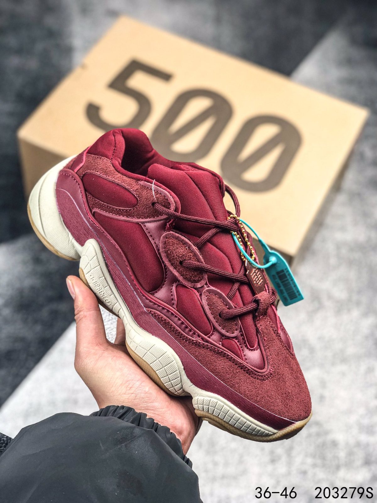 Yeezy 500 Mens/Women's Sneakers Shoes 36 - 46 - Image 1