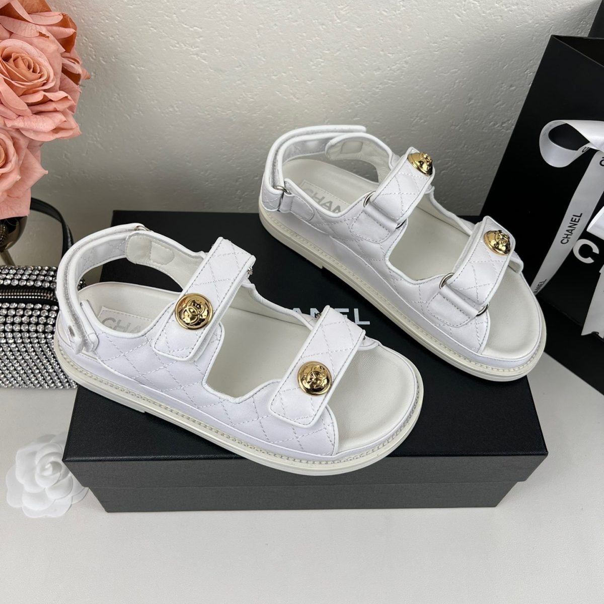 Chanel 2023 New Sandals Size 35-41 7-Color - Image 1