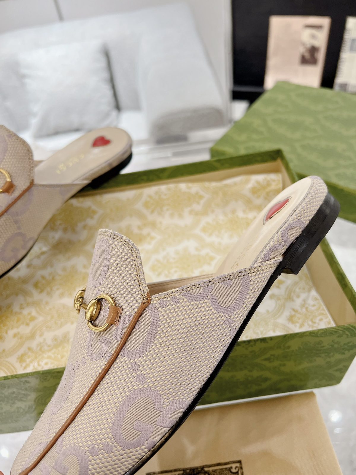 Gucci Princetown GG Slippers Size 35-41 - Image 8