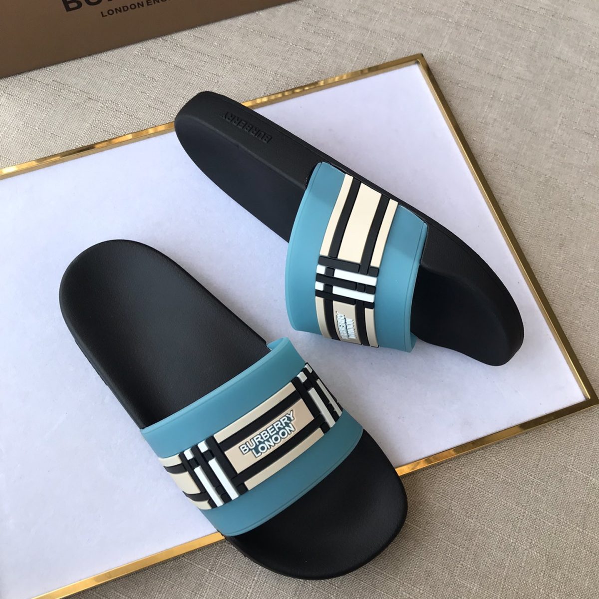 Burberry Mens Women Sandals Gr. 36-46 - Image 8
