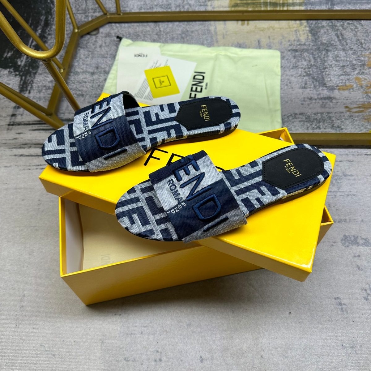 Fendi Slippers Size 36-42 - Image 1