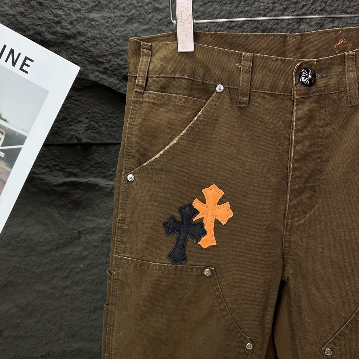 Chrome Hearts 2025 New Cargo pants Jeans Size S-2XL - Image 4