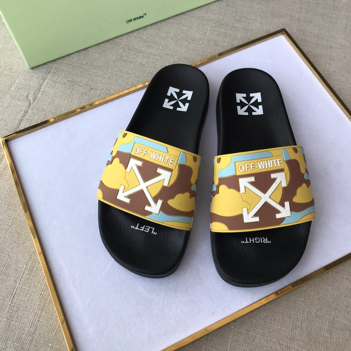 OFF White Mens Women Sandals Gr. 36-46 - Image 2