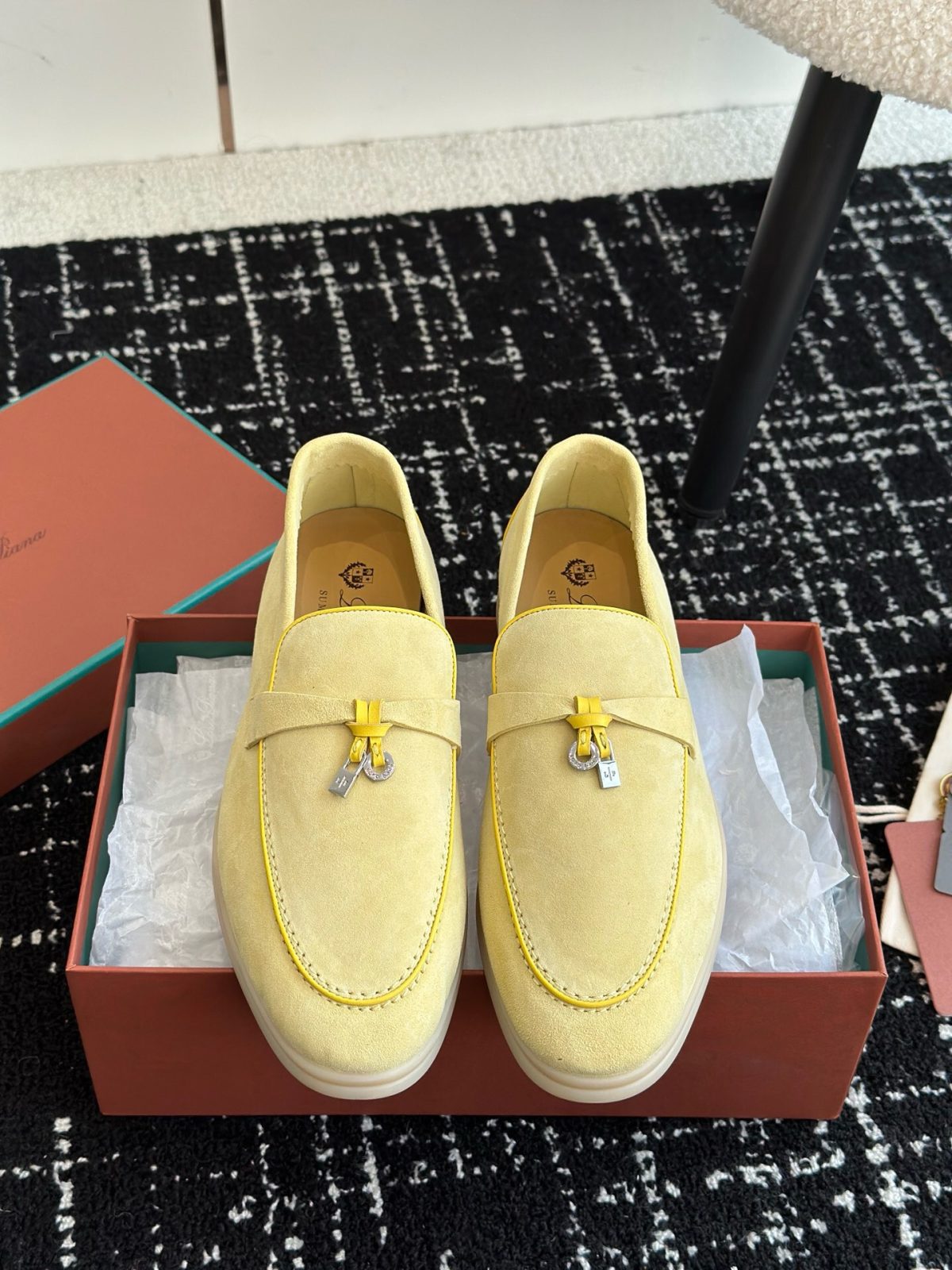 Loro Piana Unisex Loafers Size 36-45 - Image 2