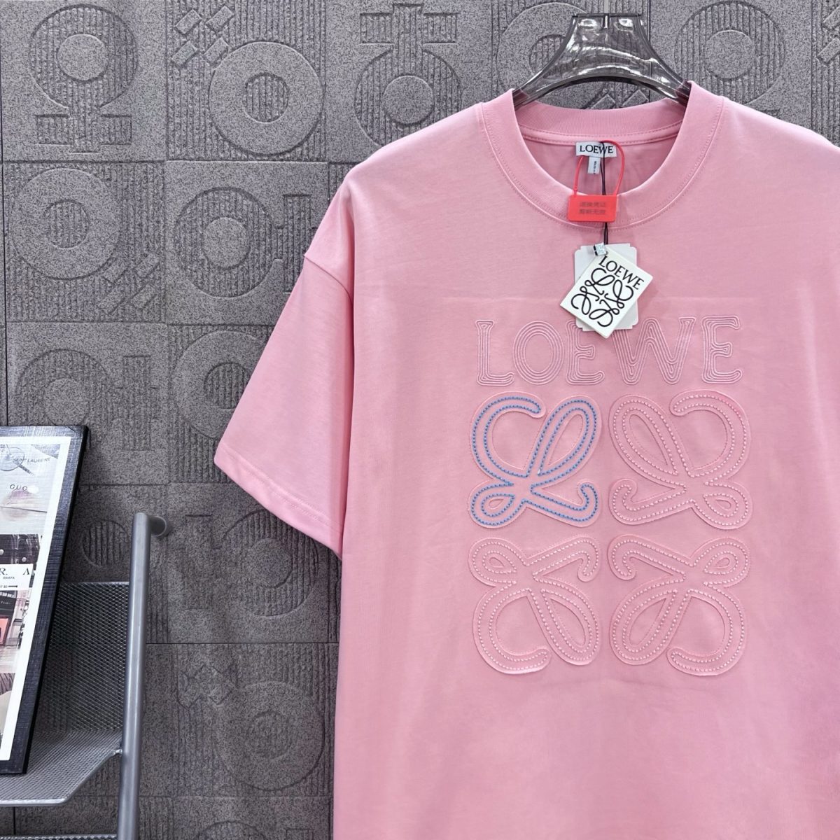 Loewe T Shirt  Embroider Logo Size XS-L - Image 4