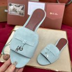 Loro Piana Charms Slipper Women Slippers Size 36-41 - Image 5