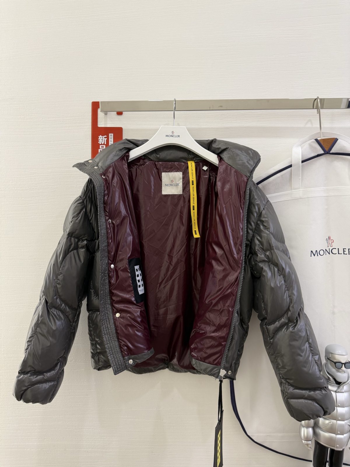 Moncler Palm Angels Winter Jacket Size S-XL - Image 3