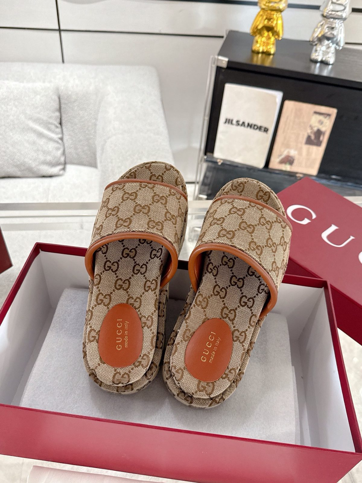 Gucci Platform Sandal Slippers Size 36-44 - Image 4