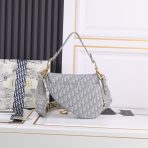 Dior Saddle Bags With Strap for Women Size 25.5*20*6.5cm - Image 3