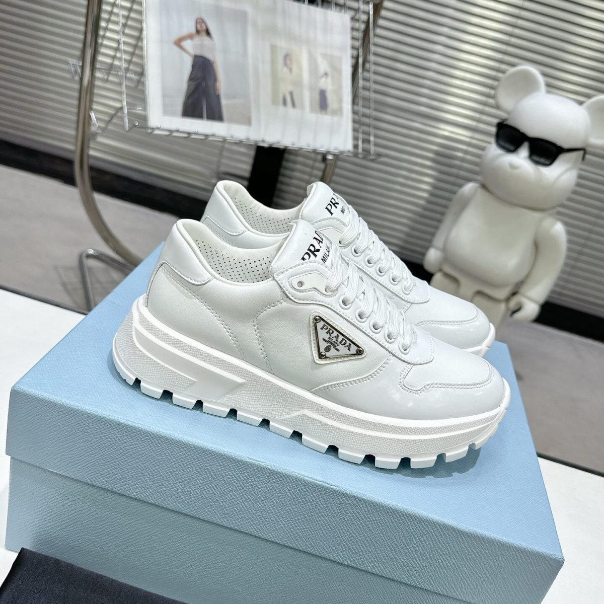 Prada 2024 New Leather sneaker Size 36-45 - Image 1
