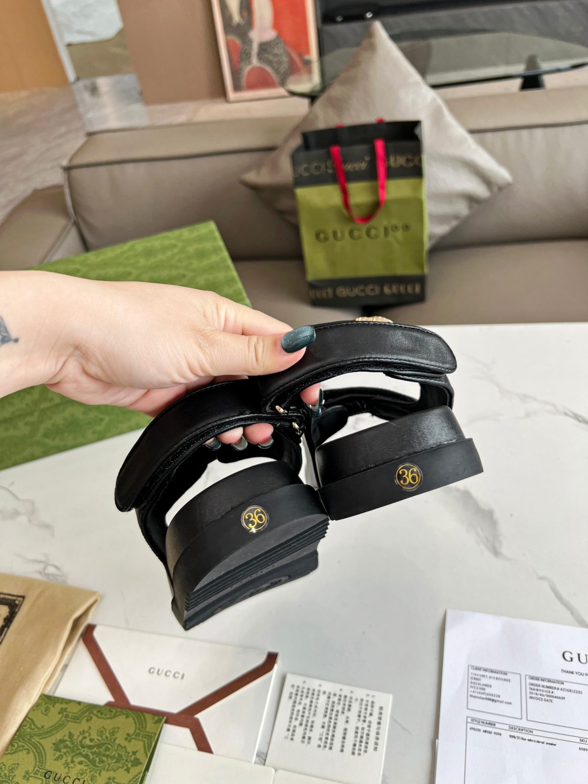Gucci 2024ss Sandals Size 36-41 - Image 8