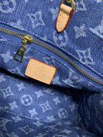 Louis Vuitton M46373 OnTheGo Monogram Reverse Giant Denim Cowboy Shoulder Bags Size 25*19*11.5cm - Image 8