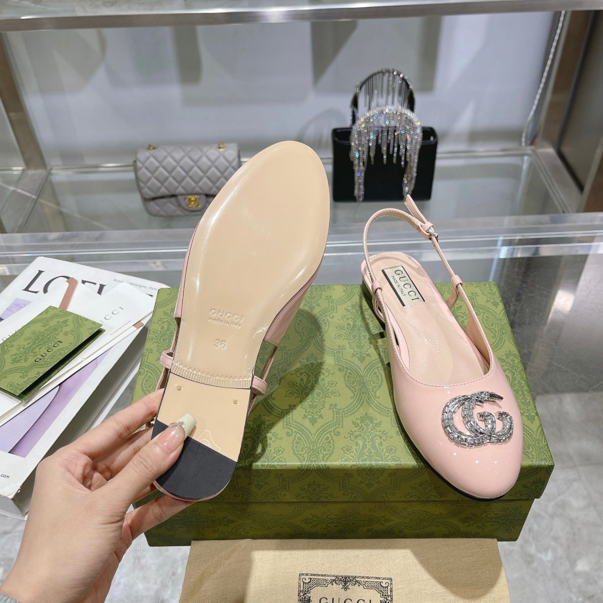 Gucci Women Sandals Size 36-41 - Image 9