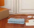 Louis Vuitton M83532 Liv Pochette Denim Cowboy Shoulder Bag Size 24.5*13.5*6.5cm - Image 7