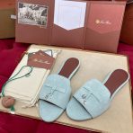 Loro Piana Charms Slipper Women Slippers Size 36-41 - Image 7
