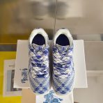 Burberry 2024 New Check Knit Box Sneaker Size 36-45 - Image 5