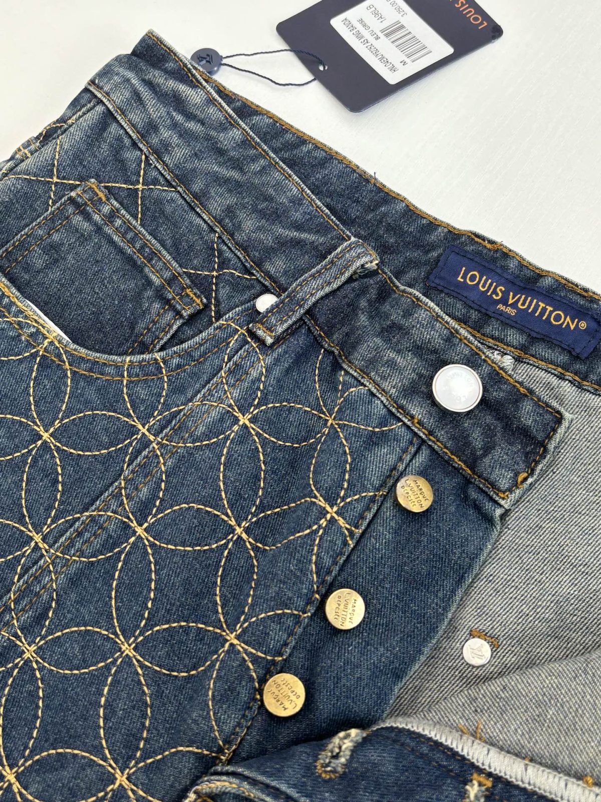 Louis Vuitton Unisex Jeans Size S-XL - Image 10