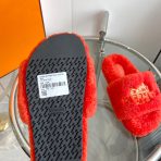 Hermes 23fw Women Winter Slippers Size 36-40 - Image 9
