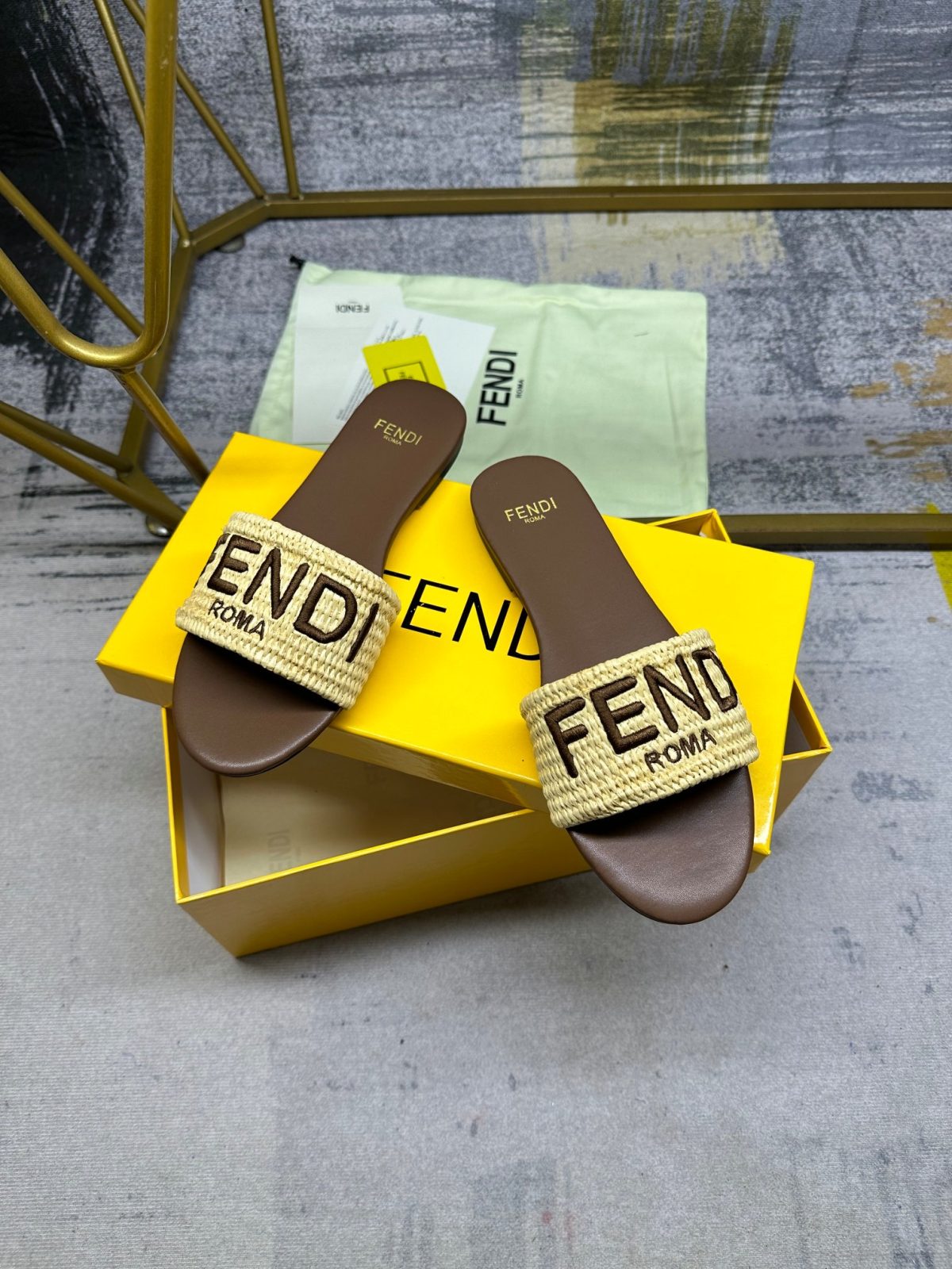 Fendi Slippers Size 36-42 - Image 4
