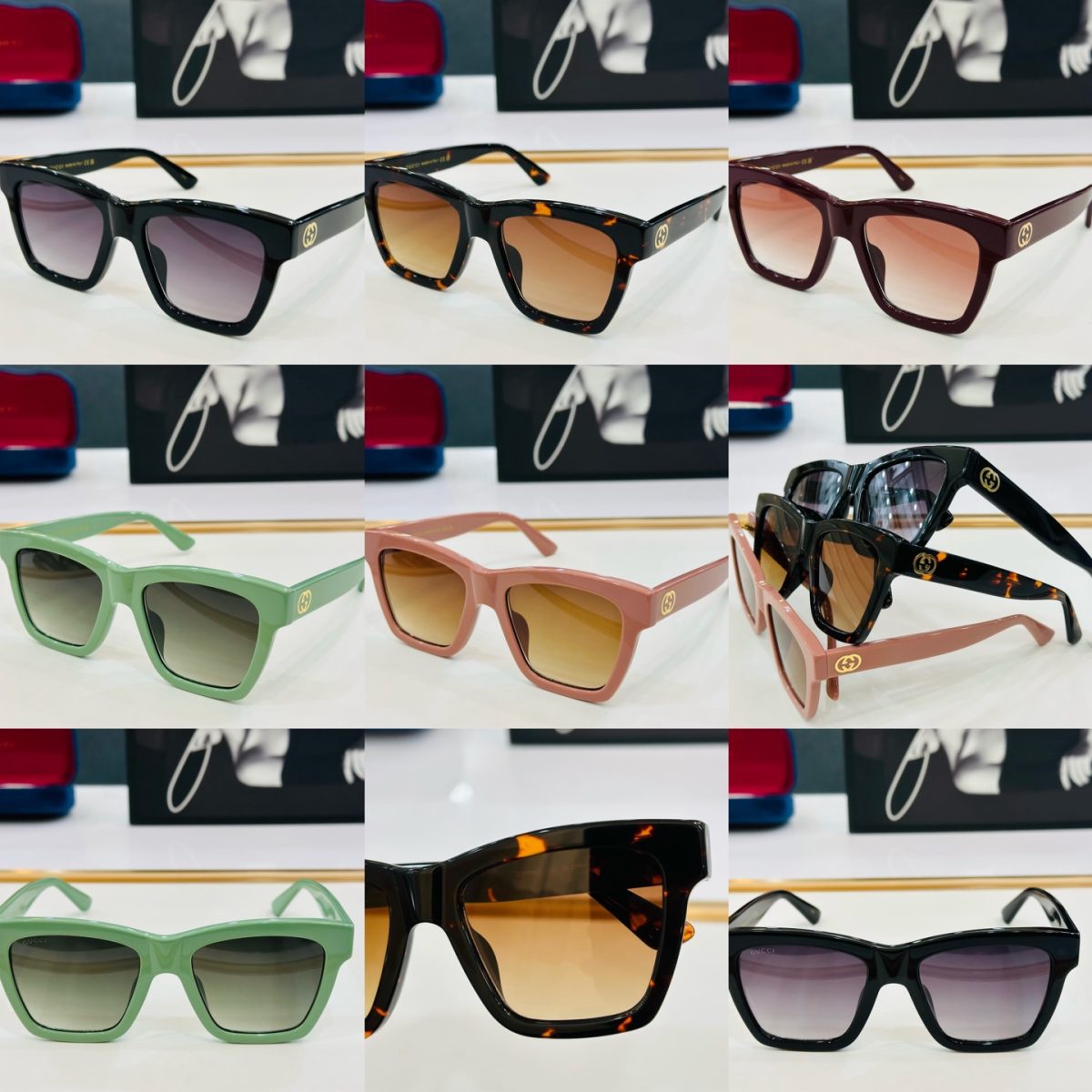 Gucci Sunglasses 5-Color - Image 1