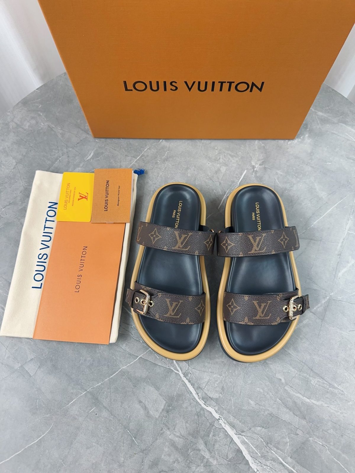 Louis Vuitton 2024ss Slippers Size 36-45 - Image 2