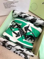 OFF White Out of Office Calf Leather Sneaker Size 36-45 - Image 8