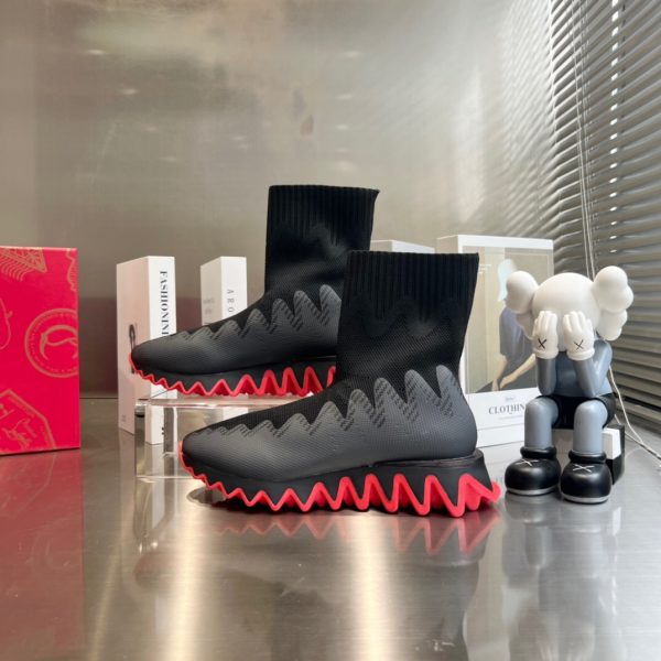 Christian Louboutin Sharky Sock Sneaker Size 36-46  3-Color