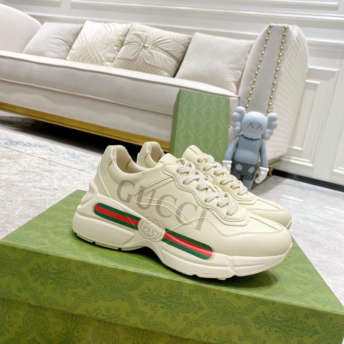 Gucci Phyton Sneaker Size 36-45 7-Color - Image 1