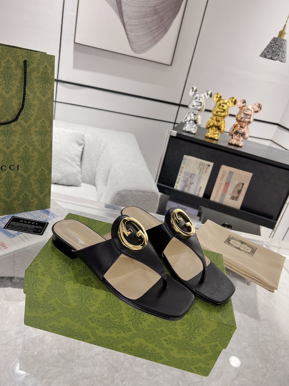 Gucci Blondie Slippers Size 36-40 - Image 3