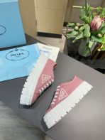 Prada 2024 New Double Wheel Re-Nylon gabardine Sneaker Size 36-41 - Image 4