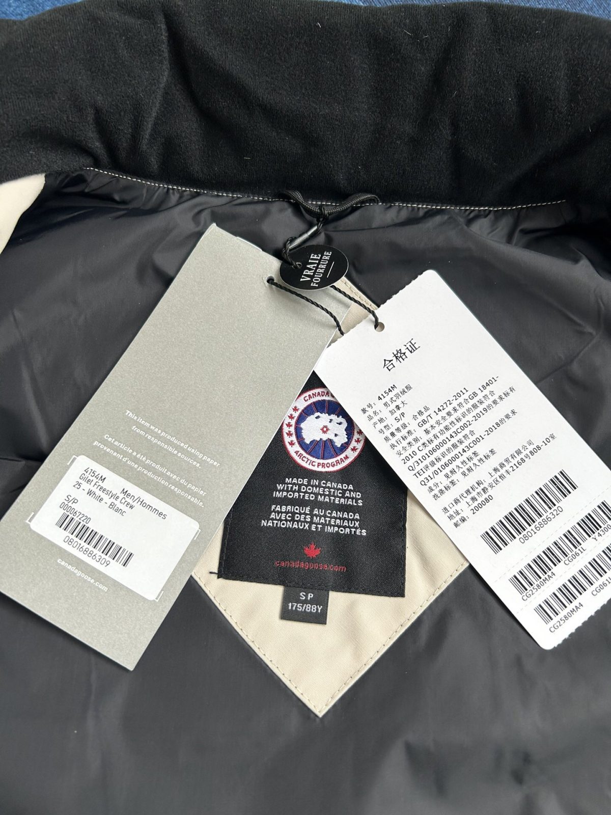 Canada Goose E20 Freestyle Vest-WD Men Winter Vest Size S-XXL - Image 8
