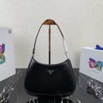 Prada 1BC499 Cleo Brushed Leather Shoulder Bags Size 27*22*6cm - Image 2