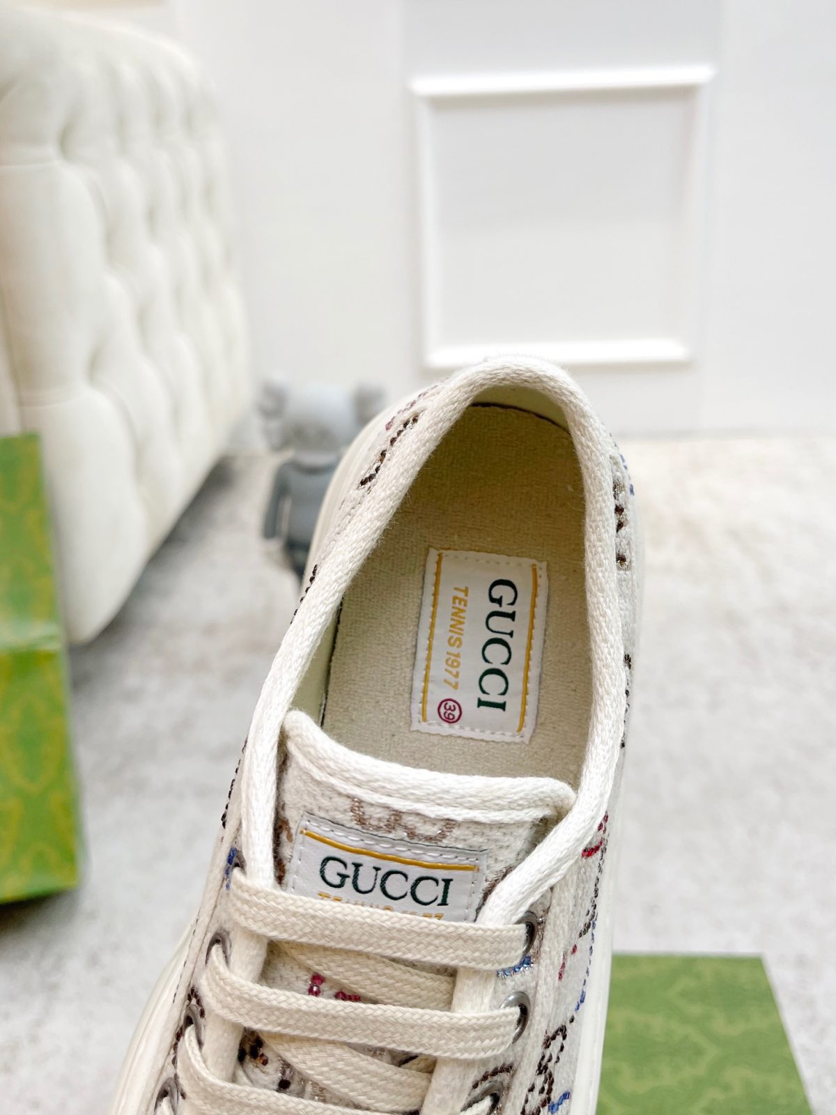Gucci Tennis 1977 Sneaker Size 36-41 - Image 8