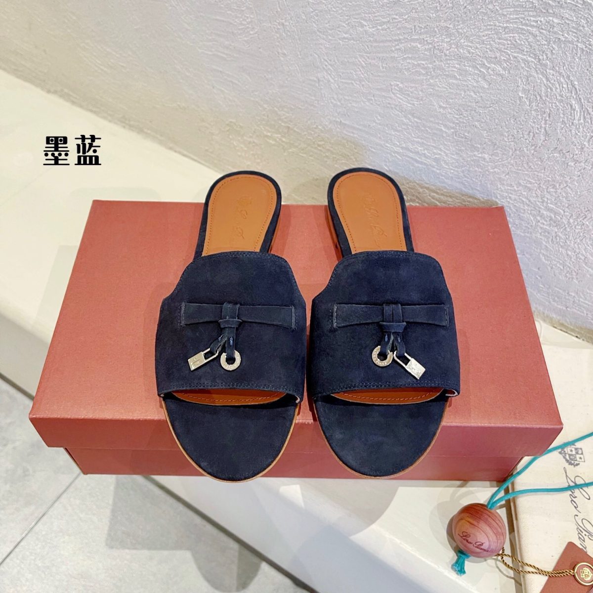 Loro Piana Charms Slipper Women Slippers Size 36-41 - Image 1
