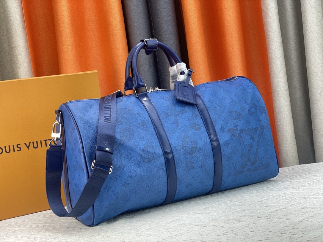 400a46e05dd1e1e6.jpg Louis Vuitton Keppall Travel Bags 50*29*23cm - Image 2