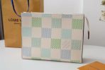 Louis Vuitton Monogram Titanium Clutch Bags Size 26*20*5cm - Image 2
