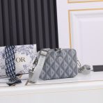 Dior 2022SS Oblique Men Shoulder Bags 17*12*6cm