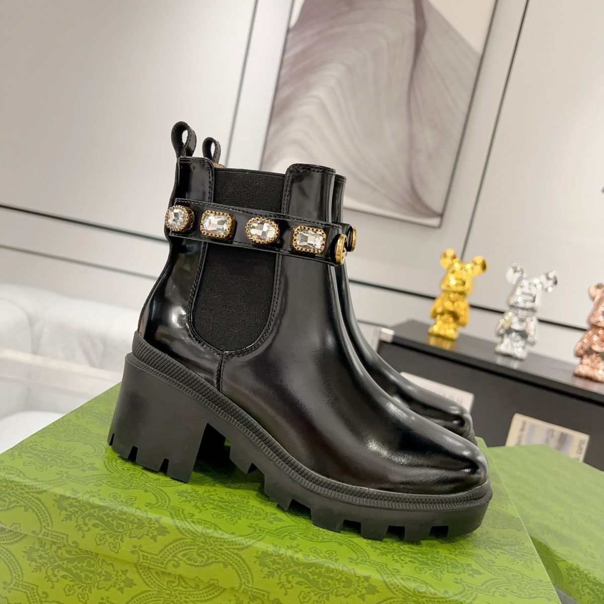 Gucci Women Boots Size 36-41 - Image 1